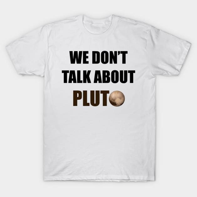 Pluto Dark T-Shirt by Swift Art